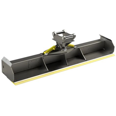 mini excavator grade beam attachment